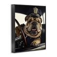 thumbnail image 4 of Stupell Industries Police Dog in Car Animals & Insects Painting Black Framed Art Print Wall Art, 16 x 20, 4 of 10