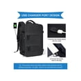 thumbnail image 4 of Men's travel backpack, airline approved men's 15.6-inch waterproof laptop backpack, outdoor sports camping backpack with shoe boxTravel BagholidayLugg, 4 of 5