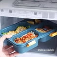 thumbnail image 2 of Lunch Box Grandes, 4 Compartimentos, Sellado Hermetico, lonchera, 2 of 5