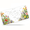 Colorful Flowers, variant on 1 Pcs 2D Flat License Plate Covers & Frames, A Crescent Moon For Decorative Front, Waterproof For Decoration Aluminum License Plate Covers & Frames Cover For Men Women, 12" X 6"
