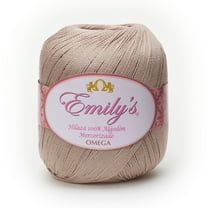 EMILYS [150grs] by Omega - Fine 100% Mercerized Cotton Thread for Crochet and Knitting - Color: 11 - Grey 90