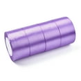 thumbnail image 2 of 1Group Single Face Satin Ribbon Polyester Ribbon Blue Violet 2 inch(50mm) 25yards/roll(22.86m/roll) 100yards/group(91.44m/group) 4rolls/group, 2 of 4