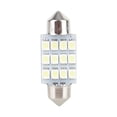 thumbnail image 2 of Bombilla LED blanca para coche, adorno de 31mm, 12 SMD, lámpara de luz Interior para mapa de cúpula DE3175 Jadeshay A, 2 of 8