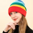thumbnail image 5 of Gorros para mujer Invierno Ligero Niñas Gorro de punto con puños Suave y cálido Gorro MFZFUKR CPB-ZRF454, 5 of 5