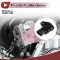 thumbnail image 2 of Unique Bargains No.1358031G00 Throttle Position Sensor for Suzuki ATV Kingquad 2005-2017 1 pcs, 2 of 7