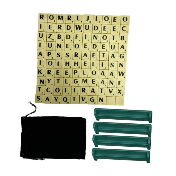 Juego de ortografía de palabras Perfecl juguete educativo con bolsa de terciopelo