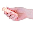 thumbnail image 2 of Softies Dual Silicone Rechargeable 4" Body Bullet Vibrator, Orange, 2 of 7