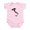 Petal Pink, variant on CafePress - Italian American Infant Bodysuit - Baby Light Bodysuit, Size Newborn - 24 Months