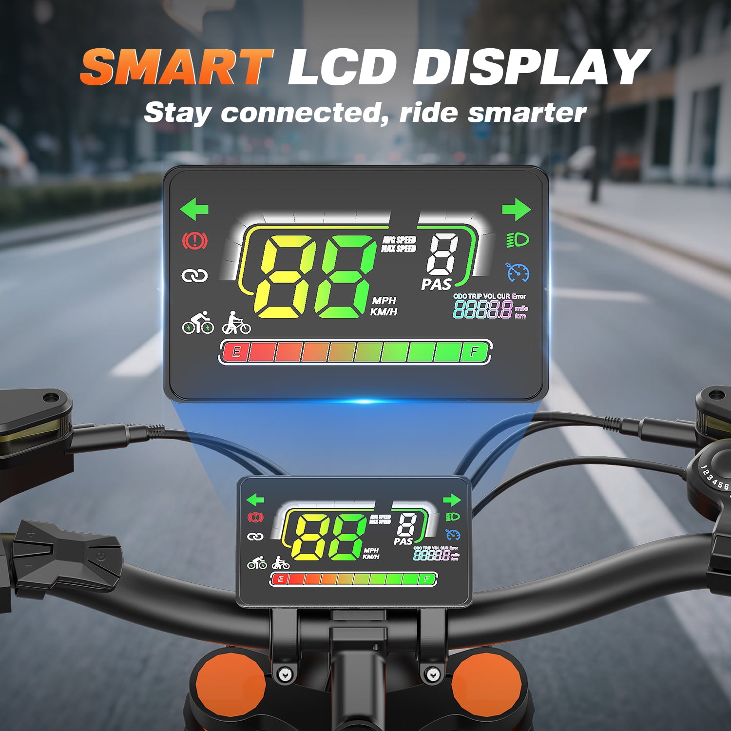 ASKGO GT16 Electric Dirt Bike for Adults,3000W Peak Electric Motorcycle 40MPH 48V 30Ah Battery,100Miles Electric Bike,16"Tire Ebike,Dual Hydraulic Brakes E Mountain Bike,7 Spee,Full Suspension,UL2849