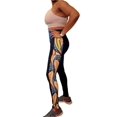 thumbnail image 3 of KRE PRIME Women Design Leggings with Pockets and Peacock Black, 3 of 8