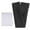 Black, variant on Debonair Door Draft Stopper Door Sweep Weather Stripping Noise Blocker Window Breeze Blocker Adjustable Door Sweeps, Black
