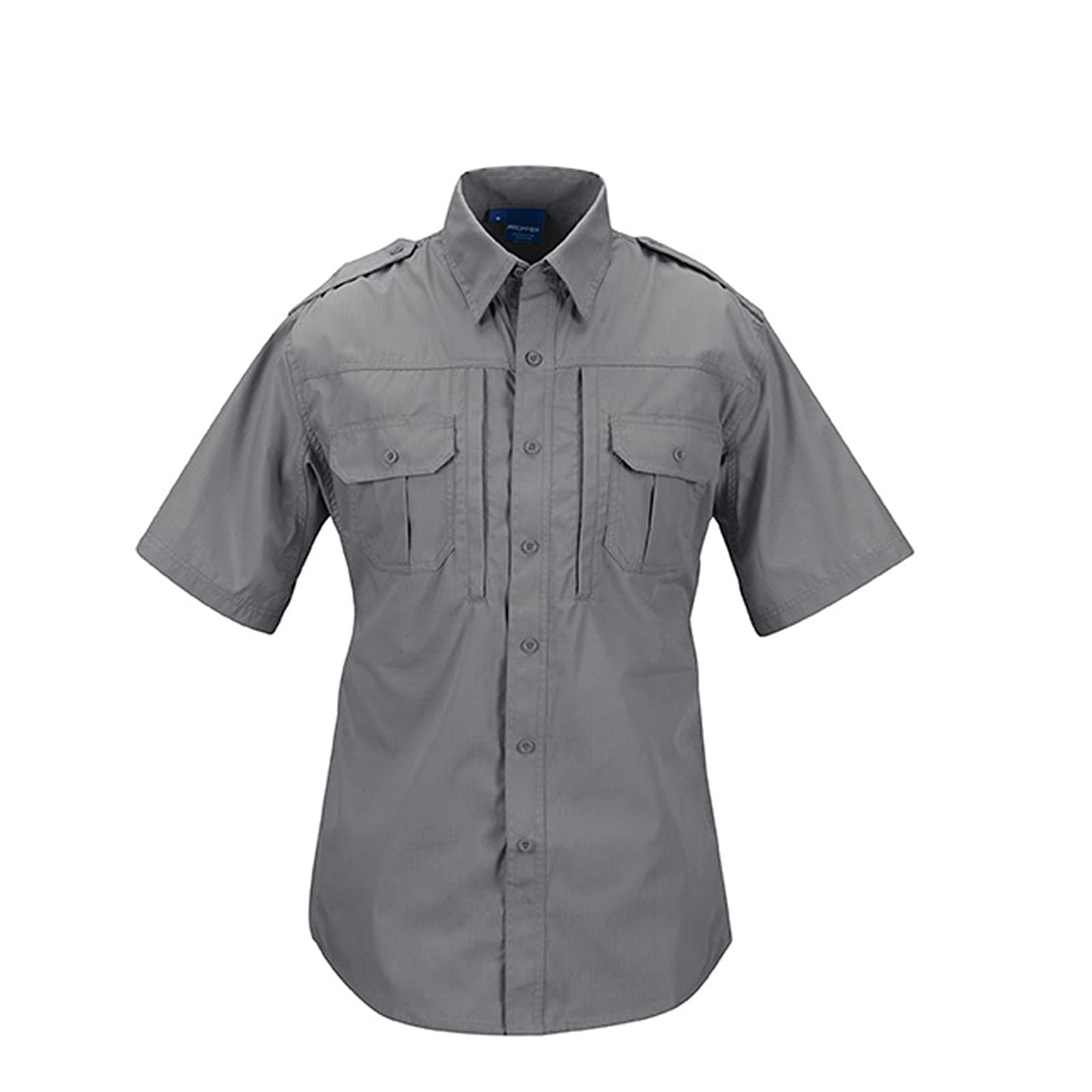 Propper Mens Short Sleeve Tactical Shirt Charcoal Grey Large Regular