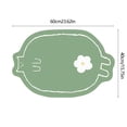 thumbnail image 3 of Soft Cats Shaped Bathroom Rug Non Slip Floor Mat For Bedroom Living Room Comfortable And Environmentally Safe Easy To Clean And Maintain, 3 of 6