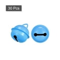 thumbnail image 3 of Jingle Bells, 22mm 30pcs Craft Bells for DIY Holiday Decoration, Musical Party, Wedding, Blue, 3 of 6