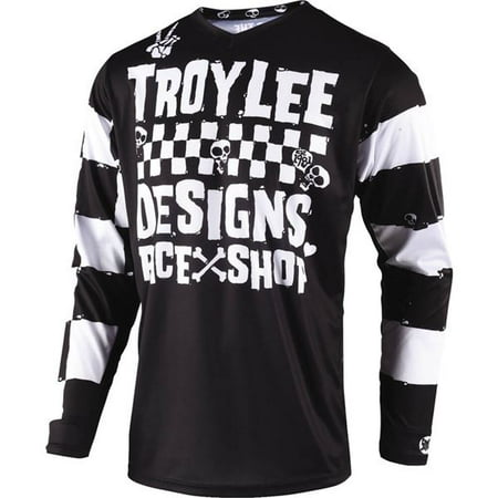 Youth Off Road Mens Jerseys - troy lee designs off road motocross gp race shop 5000 jersey (black, medium)