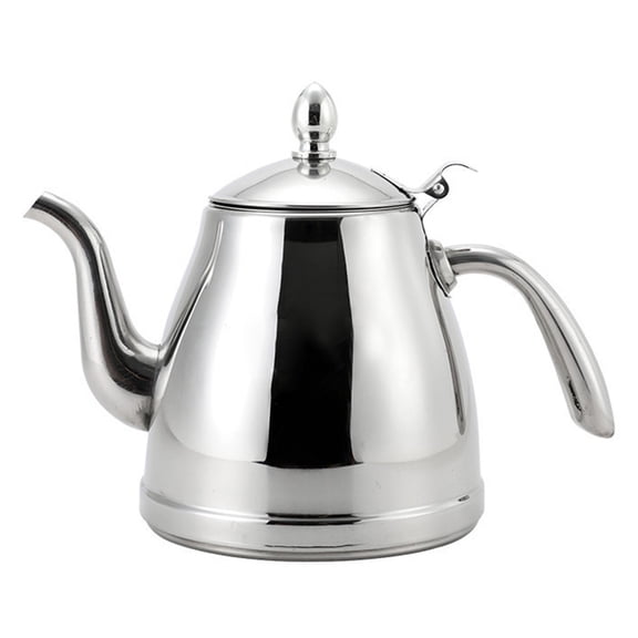 ifundom Stainless Steel Water Kettle for Stove Top 1 Piece Tea Coffee Pot