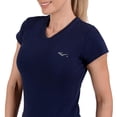 thumbnail image 4 of Playera Deportiva para Mujer Everlast Cuello V Manga Corta Talla Mediana Azul, 4 of 4