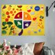 thumbnail image 1 of Juego de cuentos de tablero de fieltro para pequeños, juguetes de cuentos de franela de 3,4 pies, enseñanza de narración de actividades de pared Alimento Hugo tablero de fieltro, 1 of 10