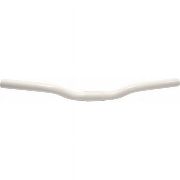 Big Roc Tools 57HBHS807AW Mountain Bike Handle Bar - White- Cr-Mo- 18 x 3 in.
