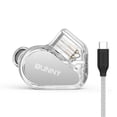 thumbnail image 1 of Monitores intraurales y auriculares TANCHJIM Bunny Type-C con micrófono, 1 of 8
