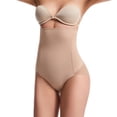 thumbnail image 2 of Defitshape Women's High Waist Shapewear Tummy Control Body Shaper Postpartum Back Smoothing Slim Butt Lifting Slimming Shapewear Underwear Nude Large, 2 of 4