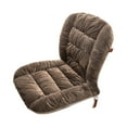 thumbnail image 1 of Soft Seating Cushion with Integrated Backrest Support for Home Use Polyester Fiber Fill Non- Cushion 90x45cm, 1 of 4