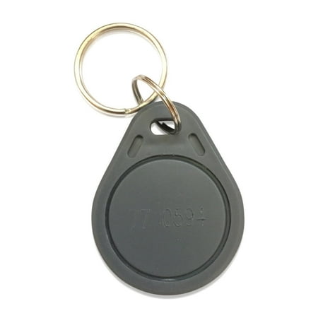 200 pcs 26 Bit Proximity Key Fobs Weigand Thin Grey