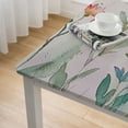 thumbnail image 4 of HAOXIT  Spring Tablecloth for Rectangle Tables, Spill Proof &amp; Washable Floral Table Cloth with Watercolor Wild Flowers, Easter Table Cover for Outdoor Picnic, Dinner Decor(Rectangle) 52*52, 4 of 7