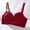Red, variant on Wireless Bralette for Women Push Up Comfort Underwear for Home Solid Color Support Bra, 36A, Beige