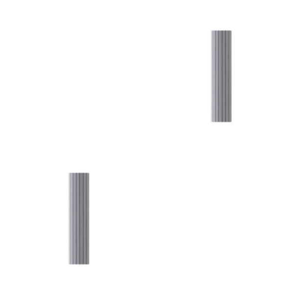 Matsuzay Cabezal de limpieza Universal para el hogar, la Oficina y el Hotel, para sala de estar, dormitorio, herramienta de limpieza de suelo Gris 28cm 2piezas