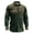 #007 Green, variant on Men's St Patricks Day Button Printed Down Long Sleeve St Patrick's Shirt Button Festival 4 Leaf Soft Classic Irish Print Four Leaf St Patrick's Men's Printed Button Down Shirt (Green,2XL)