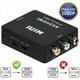 thumbnail image 4 of Convertidor de RCA a HDMI, adaptador de audio y video RCA compuesto CVBS AV a HDMI 1080P, compatible con N64, Wii y PS2, compatible con PAL/NTSC con cable de alimentación USB., 4 of 8