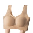 thumbnail image 6 of RongHuan No Underwire Bras for Women Full Coverage Non Padded Bra Seamless Tshirt Bras Comfortable Daily Bralette, 6 of 7