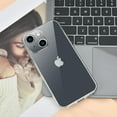 thumbnail image 6 of Case Compatible with iPhone 14 Plus 6.7 Inches, Straight Edge Fine Hole Soft Liquid Silica Gel  Grade Shockproof Fingerprint Protection(Clear), 6 of 14