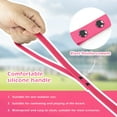 thumbnail image 2 of Wolfone Correa Impermeable de Adiestramiento para Perros de Línea Larga - Correa Rosa de 10 Ft para Exteriores para Llamadas, Playa, Natación, Senderismo - Correa Larga Resistente para Perros Pequeño, 2 of 7