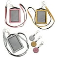 thumbnail image 3 of 3pcs Badge Holder Key Card Holder Telescopic Rhinestone Badge Reel Holder, 3 of 8
