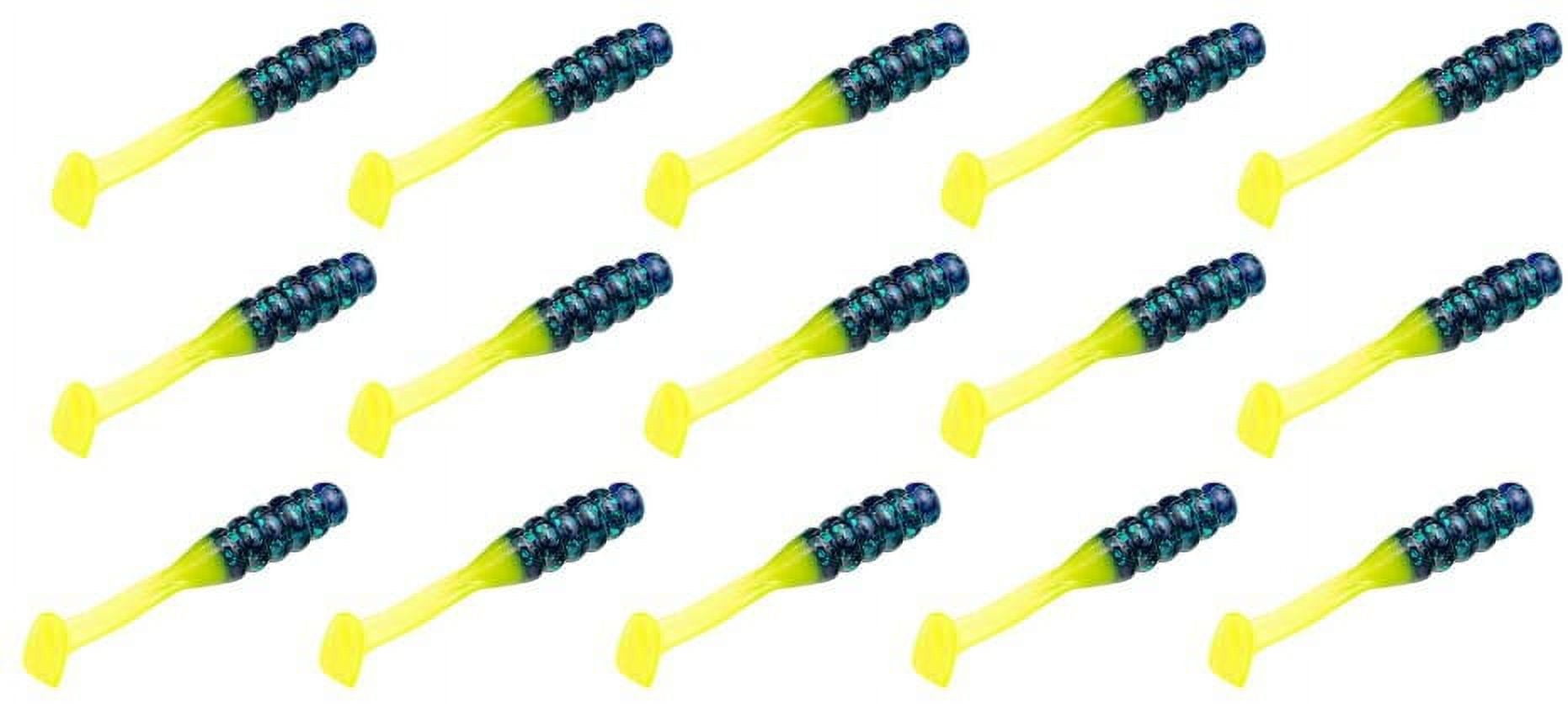 Strike King Mr. Crappie Slabalicious - Junebug Chartreuse