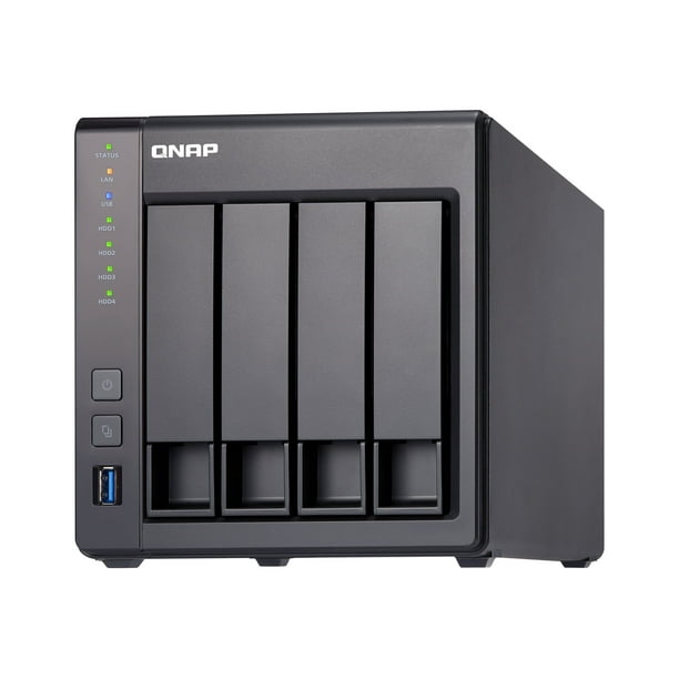 QNAP TS-431X2 - NAS server - 4 Baies - SATA 6Gb/S - RAID RAID 0, 1, 5, 6, 10, JBOD, 5 hot spare, 6 hot spare, 10 hot spare - RAM 8 GB - Gigabit Ethernet / 10 Gigabit Ethernet - iSCSI support