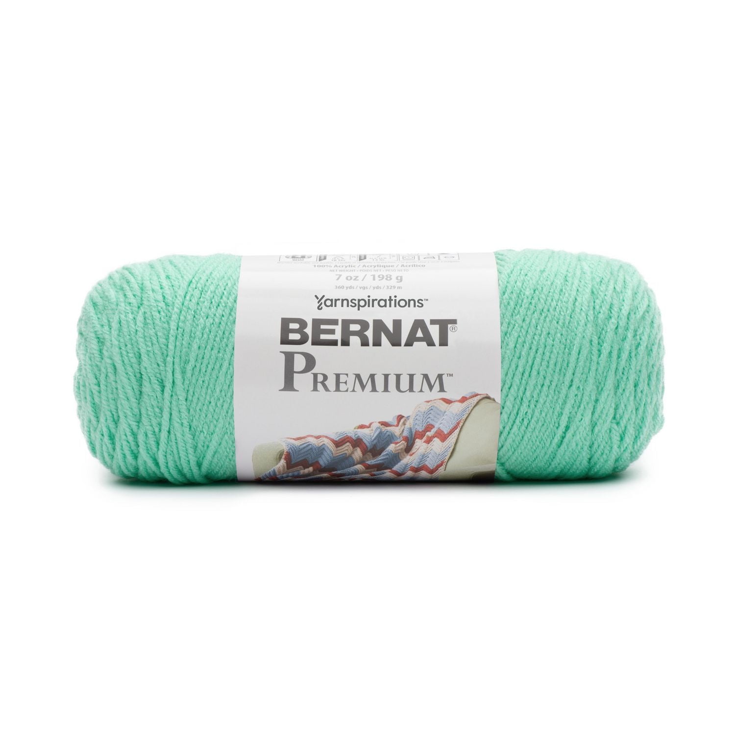 Bernat® Fil Premium™, Acrylique #4 Moyen, 7oz/198g