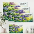 thumbnail image 4 of Impressionism Lilac Tree In The Garden 8 in x 12 in Painting Canvas Art Print, by Designart, 4 of 4