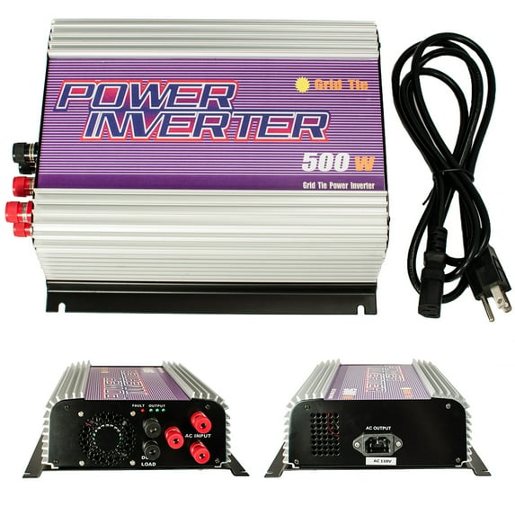iMeshbean 500W AC 10.8-30V to AC 110V Wind Grid Tie Inverter Turbine Power Dump Load
