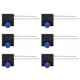 thumbnail image 5 of 100Pcs LED Holder 3mm Lampshade 90 Degree Bend with Light Industrial Control ComponentsBlue Light, 5 of 5