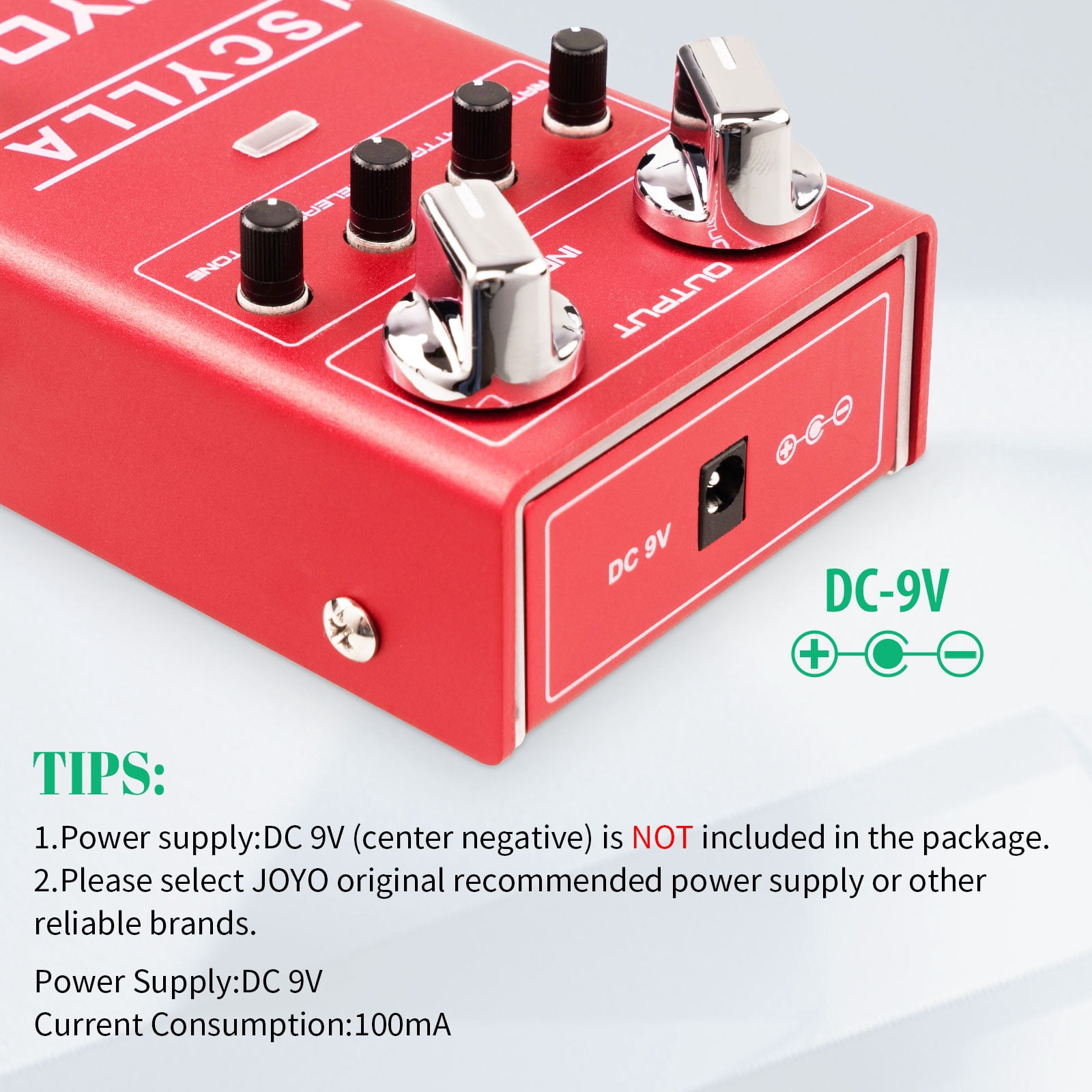 JOYO R-27 Bass Compressor Guitar Effect Pedal with Low Noise High Dynamic Control