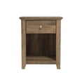 thumbnail image 2 of Oller 1-Drawer Knotty Oak Nightstand (23"H X 18.7"W X 15.7"D) (Set Of 2), 2 of 7