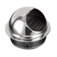 thumbnail image 1 of Billuyoard Rejilla de ventilación redonda de acero inoxidable para extractor - Bull Nosed 8cm Type2, 1 of 1