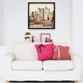 thumbnail image 3 of Empire Art Direct 'New York City Skyline' Alex Zeng's dimensional collage,under glass & a black shadow box frame, 3 of 9