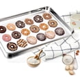 thumbnail image 6 of Baking Sheet, Yayun Stainless Steel Baking Tray Cookie Sheet Oven Pan Rectangle Size 16 x 12 x 1 inch, Thick & Sturdy,No Rust, Dishwasher Safe,1 Pcs, 6 of 6