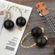 thumbnail image 3 of Paquete de 2 bolas rítmicas shaofei Instrumento de sonajero Kashaka percusión manual 1,97 pulgadas, 3 of 5