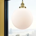thumbnail image 2 of 616-1PH-BB-G201-12 Innovations Lighting Beacon - 1 Light Mini Pendant In Industrial Style-15.5 Inches Tall and 12 Inches Wide-Brushed Brass, 2 of 2