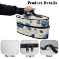 thumbnail image 5 of HELLHERO Steam Iron Case Hydrangeas Dustproof Garment Carrying Case for Travel Steam Iron, Case Only, 5 of 6
